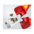 Фото #9 товара Инструмент для работы с кабелем Knipex 11 06 160 - Защитная изоляция 166 г - Оранжевый - Красный