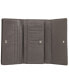 ფოტო #16 პროდუქტის Women's Pebbled Collection RFID Secure Trifold Wing Wallet