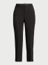 Free Assembly Women’s Mid Rise Slim Tailored Black Trousers, 26” Inseam, Size 0