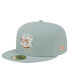 ფოტო #4 პროდუქტის Men's Green Chicago Cubs Spring Forest 59FIFTY Fitted Hat