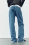 Z1975 MID-WAIST STRAIGHT CUT OUT JEANS