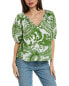 Фото #1 товара Velvet By Graham & Spencer Angela Top Women's Green Xs