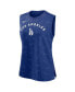 Фото #3 товара Women's Royal Los Angeles Dodgers Muscle Play Tank Top