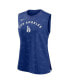 ფოტო #3 პროდუქტის Women's Royal Los Angeles Dodgers Muscle Play Tank Top