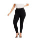 ფოტო #1 პროდუქტის Plus Size June + Vie Formfit Classic Ponte Pant