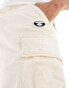 Aape By A Bathing Ape cargo utility shorts in sand