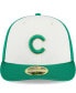 Фото #2 товара Men's White, Green Chicago Cubs 2024 St. Patrick's Day Low Profile 59FIFTY Fitted Hat