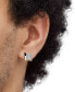 ფოტო #2 პროდუქტის Men's Lab Grown Diamond Square Cluster Stud Earrings (1/2 ct. t.w.) in 10k Gold