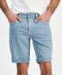 ფოტო #4 პროდუქტის Men's Regular Stretch Denim Shorts