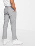 Topman relaxed textured trousers in salt and pepper