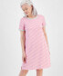 Фото #3 товара Пижама Charter Club Striped Sleep Shirt