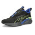 Фото #2 товара Puma Hyperdrive Profoam Speed Running Mens Black Sneakers Athletic Shoes 378381