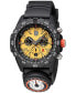 Men's Swiss Chronograph Bear Grylls Survival Master Series Compass Dark Gray Rubber Strap Watch 45mm