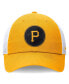 Фото #2 товара Men's Gold Pittsburgh Pirates City Connect Club Trucker Adjustable Hat