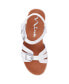 ფოტო #4 პროდუქტის Big Girls Lacey Season Fastening Strap Sandals