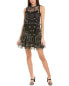 Фото #1 товара Gracia Sheer A-Line Mini Dress Women's