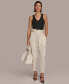 ფოტო #4 პროდუქტის Women's Tie-Waist Cargo Pants