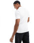 Фото #8 товара BOSS Orange Passenger slim fit polo in white