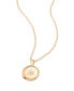 ფოტო #2 პროდუქტის Cubic Zirconia 14K Gold-Plated Sadie Necklace