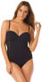 Фото #2 товара Amoressa Miraclesuit Women's 182757 China Doll One-Piece Swimsuit Black Size 10