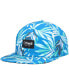 Фото #1 товара Men's Blue Flora Snapback Hat