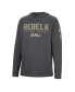 ფოტო #3 პროდუქტის Men's Charcoal Ole Miss Rebels Team OHT Military-Inspired Appreciation Hoodie Long Sleeve T-shirt