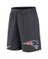 Men's Anthracite New England Patriots Stretch Performance Shorts