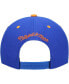 Фото #3 товара Men's Blue and Orange New York Knicks Upside Down Snapback Hat