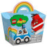 Фото #1 товара Игрушка LEGO Duplo 10955 Конструктор "Животный поезд" для детей
