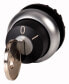 Фото #1 товара Eaton M22-WRS-A1 - Key-operated switch - Black,Silver - Plastic - IP66 - 29.7 mm - 39.6 mm