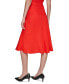 ფოტო #2 პროდუქტის Women's Linen-Blend Midi Skirt