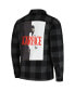 Men's and Women's Black Scarface Flannel Long Sleeve Button-Down Shirt