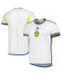 Фото #2 товара Men's White Sweden National Team 2022/23 Away Replica Jersey