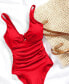 Фото #5 товара Ralph Lauren Ring Over The Shoulder One Piece Swimsuit