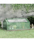 Фото #3 товара Mini Greenhouse Portable Hot House w/ Windows, 71"x36"x28" Green