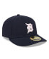 Фото #1 товара Men's Navy Detroit Tigers 2024 Mother's Day Low Profile 59FIFTY Fitted Hat