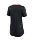 ფოტო #4 პროდუქტის Women's Black Chicago Blackhawks Authentic Pro Locker Room T-shirt