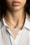 Charming steel necklace with pendants VN1099S