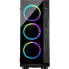Фото #3 товара Inter-Tech W-III RGB - Tower - PC - Black - ATX - ITX - micro ATX - Aluminium - Tempered glass - Blue - Green - Red