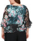 ფოტო #4 პროდუქტის Plus Size Floral-Print Blouse