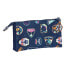 Triple Carry-all Buzz Lightyear Navy Blue 22 x 12 x 3 cm