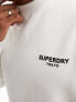 Фото #3 товара Superdry luxury sport loose fit crew neck sweat shirt in Nordic Bone