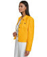 ფოტო #3 პროდუქტის PARIS Women's Button-Front Textured Jacket