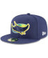 Фото #1 товара Men's Tampa Bay Rays Alternate Authentic Collection On-Field 59FIFTY Fitted Hat