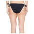 Фото #3 товара Echo Design 262616 Women's Black Side Tie Solid Bikini Bottom Swimwear Size S
