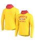 Men's Gold, Red Kansas City Chiefs Active Block Hoodie Long Sleeve T-shirt