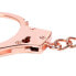 Фото #10 товара Наручники LATETOBED BDSM LINE Rose Gold Color Cuffs с ключами в форме черепа