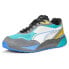 Фото #2 товара Puma RsMetric Energy Lace Up Mens Blue, Grey, White Sneakers Casual Shoes 38861