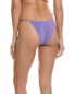 Bond-Eye Swim Sparti Brief String Bikini Bottom Women's Purple Os