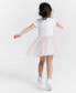 Фото #3 товара Toddler Girls Rainbow Tulle Dress, Created for Macy's